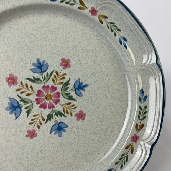 International “The American Patchwork” Stoneware Platter - Picture 2 of 9